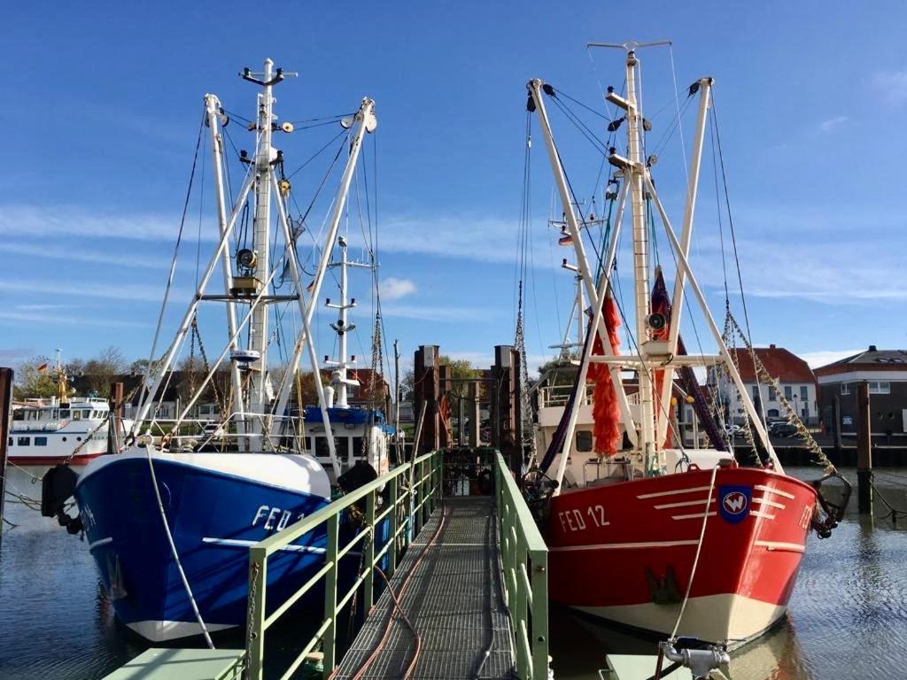 Am Kutterhafen 26A - Haus Nordseebrise Fedderwardersiel Exteriör bild